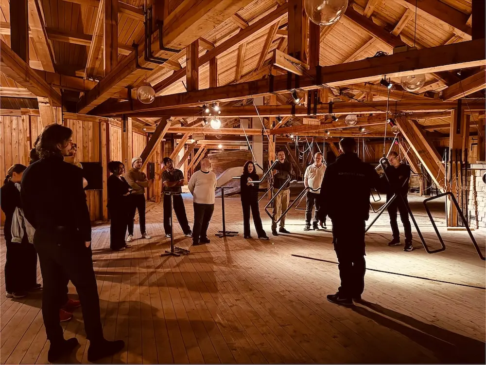Netler consultants doing team building activity